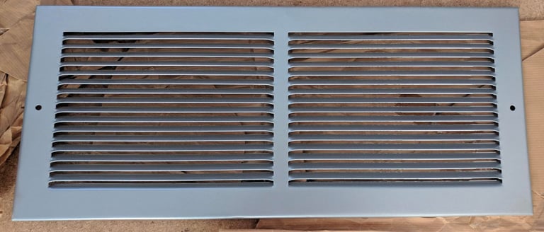 Louvre air vent grilles