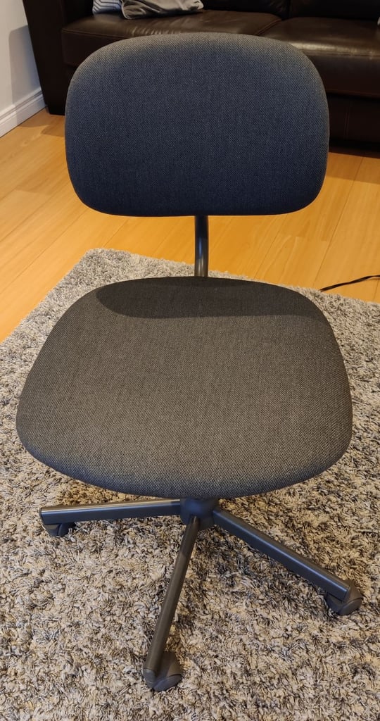 Grey IKEA Blackberget Office Chair 