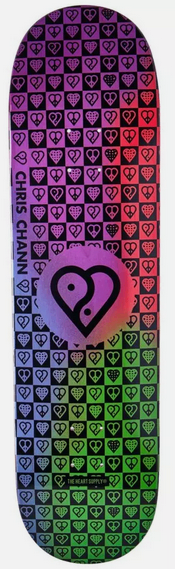 image for Heart Supply Chann Trinity Impact Light 8.25" Skateboard Deck