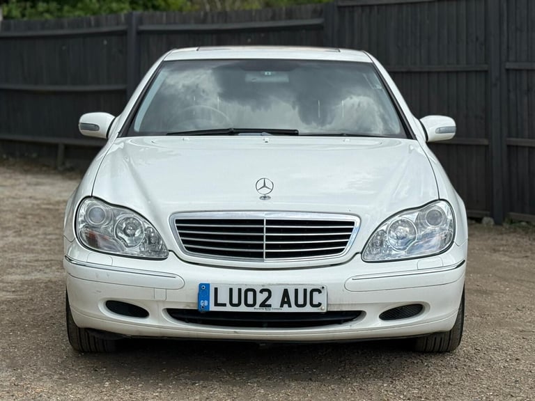 2002 Mercedes-Benz S-Class S320 4dr Auto VERY LOW MILES + IMPORT + 1 OWNER + CLEAN CAR Saloon Pet...