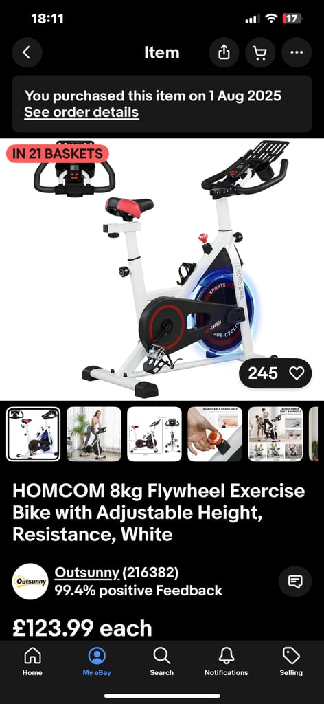 image for Exercise bike