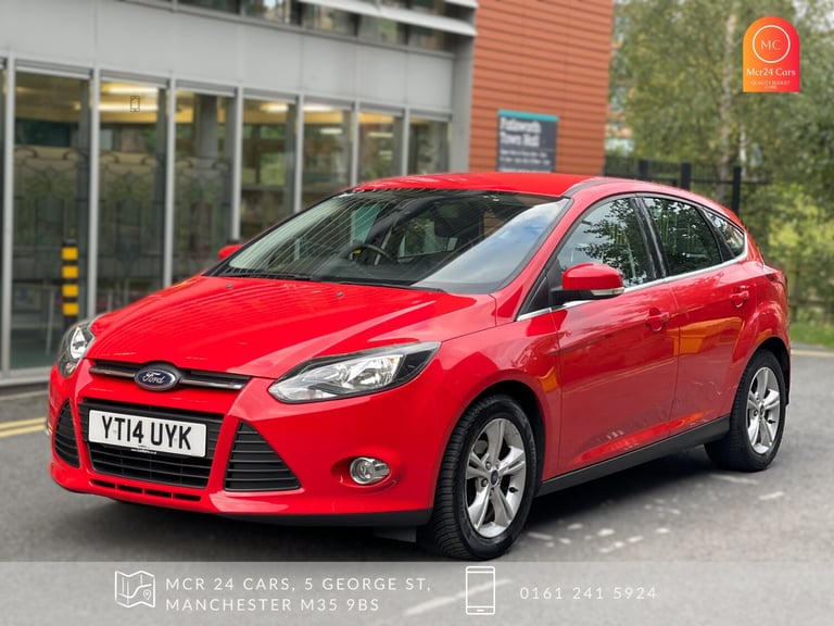 2014 Ford Focus 1.0 125 EcoBoost Zetec 5dr HATCHBACK Petrol Manual
