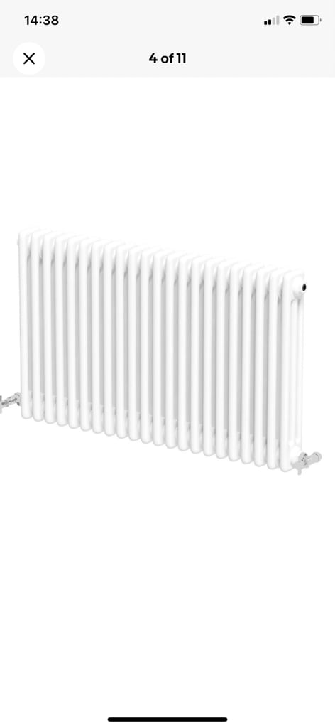 Traditional Cole’s drum horizontal triple bar radiator 