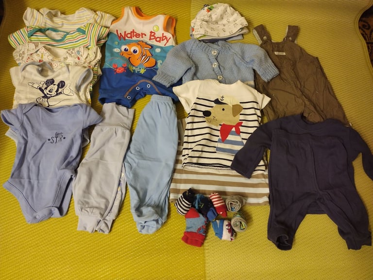 Baby and boys clothes.