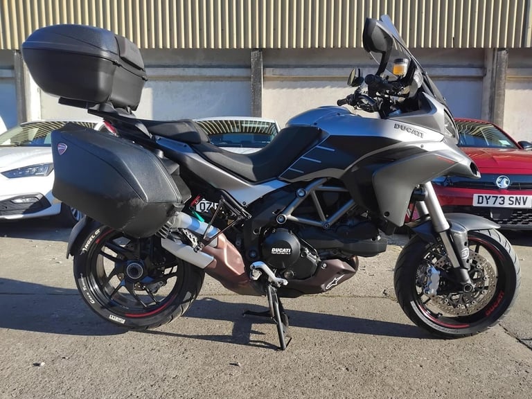2013 DUCATI MULTISTRADA 1200 S GRANTURISMO HIGH SPEC TOURER LUGGAGE ADVENTURE 