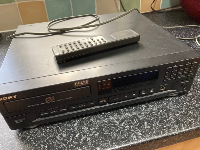 Sony CD player with remote -for Parts