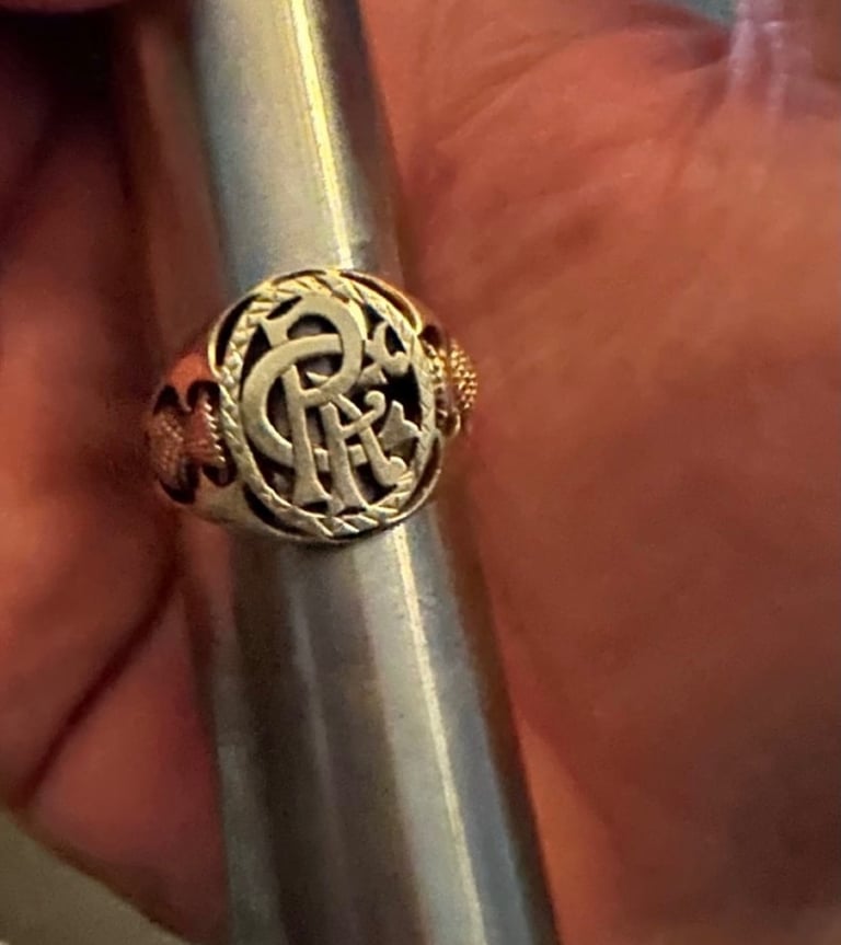 9ct gold rangers ring size x 5G