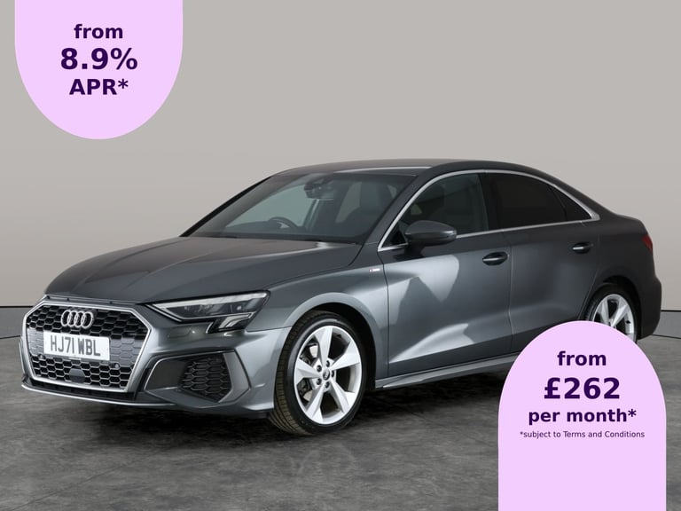 image for 2021 Audi A3 30 TFSI S Line 4dr S Tronic SALOON PETROL Automatic