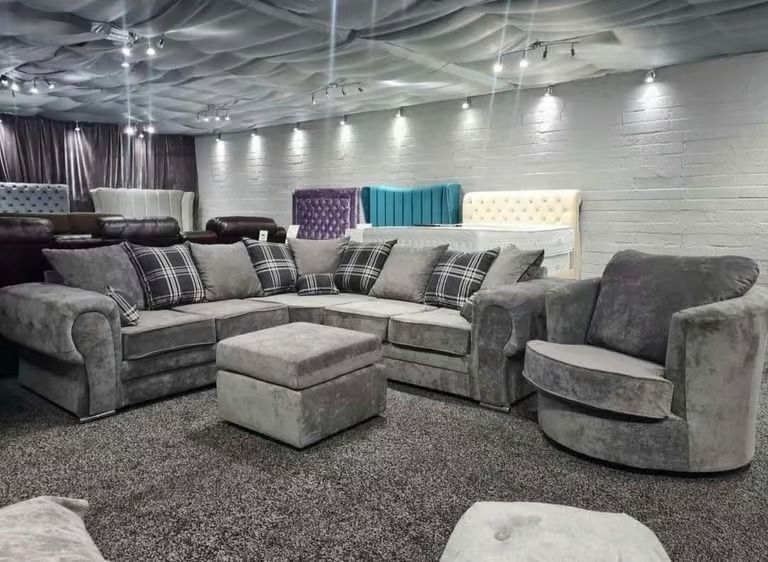 image for ❤️Super Deal🚛Luxury VERONA Sofa Set 3+2 + Corner ❤️25% OFF Price😘COD🚛Quick Delivery