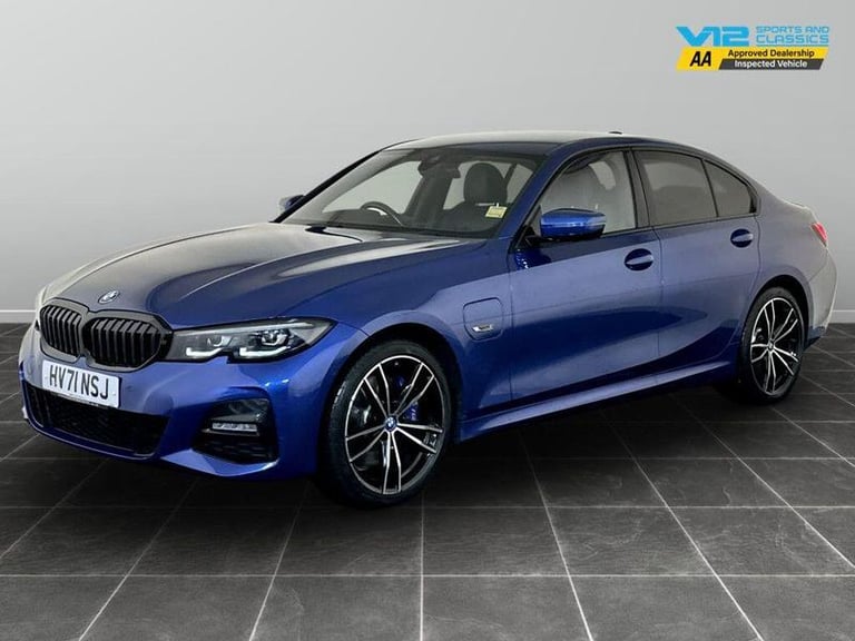 2021 BMW 3 Series 2.0 330e 12kWh M Sport Auto Euro 6 (s/s) 4dr Automatic Saloon Hybrid Automatic