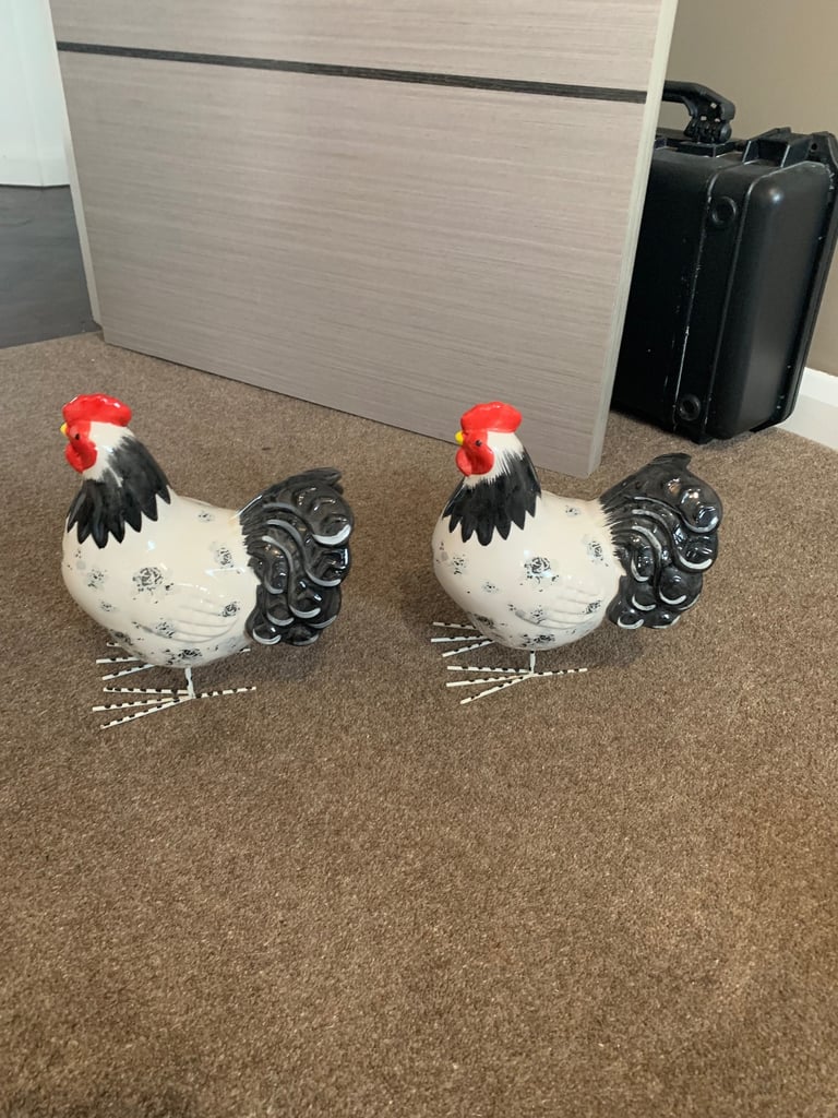 image for Rooster and hen ceramics