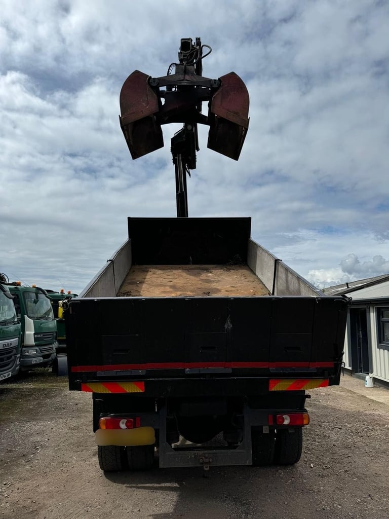 2018 DAF LF 55.230 WITH HIAB XS CRANE/TIPPER BODY DEPOSIT TAKEN!