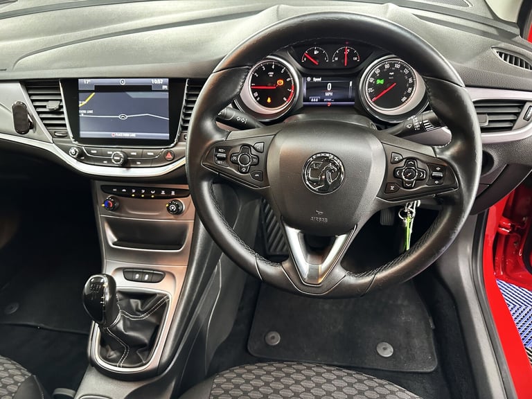 2016 Vauxhall Astra 1.0i Turbo ecoFLEX Tech Line Hatchback 5dr Petrol Manual