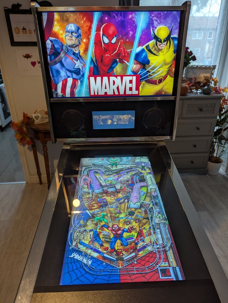Marvel themed Digital Pinball machine - 10 boards
