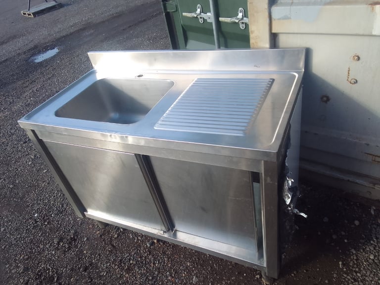Catering equipment commercial stainless Steel sinks restaurant kitchen trailer items 