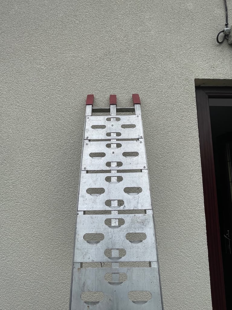 BikeTek Motorcycle Loading Ramp Lightweight Aluminium Folding Ramp Motorbike