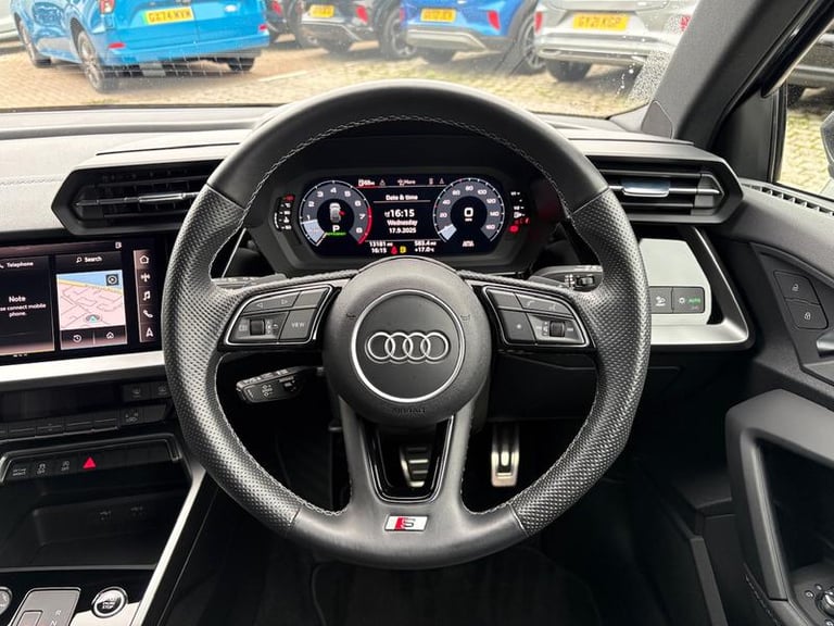 2022 Audi A3 1.5 TFSI 35 S line Sportback 5dr Petrol S Tronic Euro 6 (s/s) (150 ps) Auto Hatchbac...