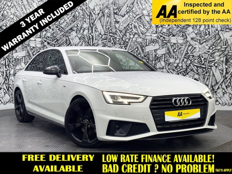 image for 2019 Audi A4 2.0 TFSI 40 Black Edition Saloon 4dr Petrol S Tronic Euro 6 (s/s) (190 ps) Saloon Pe...