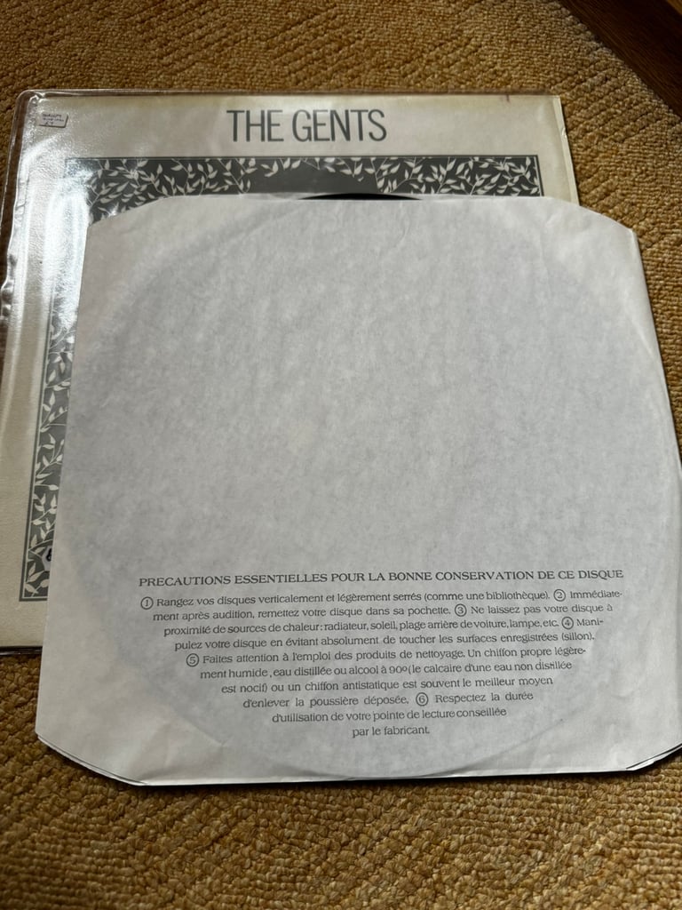 The Gents - Stay With Me 12” Single Original Vinyl Record Mod Revival 