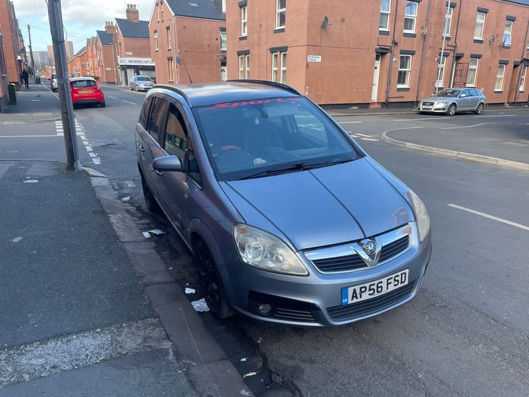 VAUXHALL ZAFIRA B 1.8 PETROL MANUAL BRACKING FOR PARTS ONLY