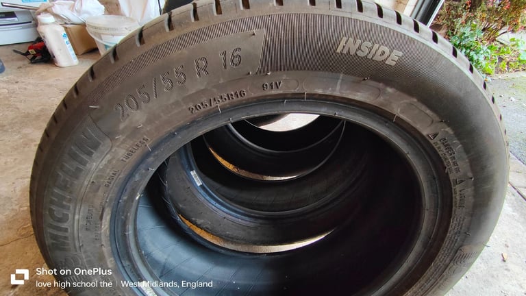 4 Michelin tyres, 2 fairly new