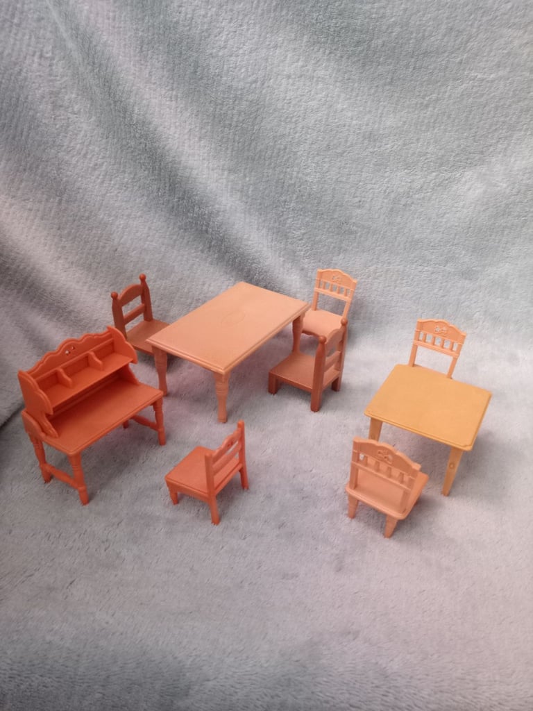 image for Sylvanian families tables and chairs bundle 