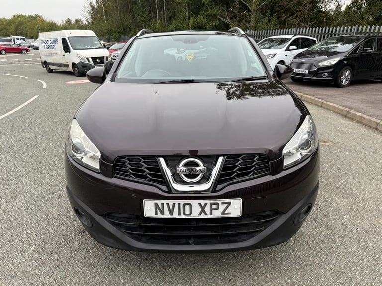 2010 NISSAN QASHQAI N-TEC DCI SUV BLACK DIESEL