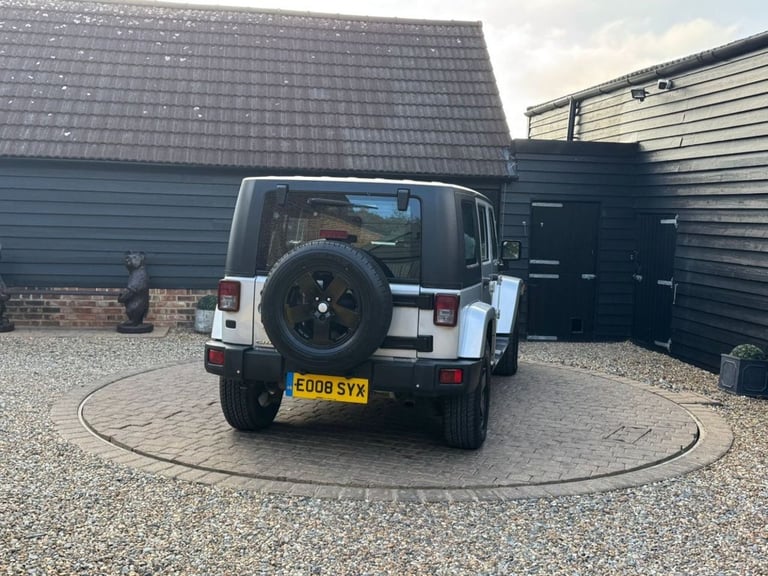 2008 Jeep Wrangler 2.8 CRD Sahara Unlimited SUV 4dr Diesel Manual 4WD Euro 4 (174 bhp) CONVERTIBL...