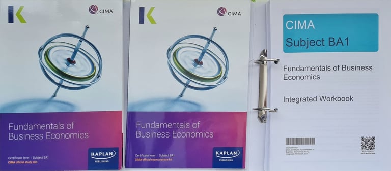 CIMA BA1 Fundamentals of business economics 