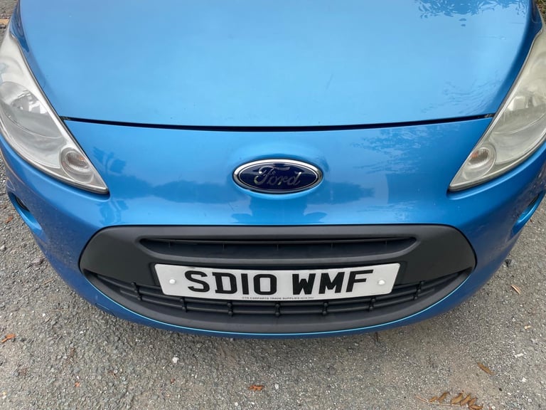 FORD KA 1.2 ZETEC 10 REG BLUE 3 DOOR MOT JULY 9TH 2026 TAX £35 SERVICE HISTORY NEW GEARBOX