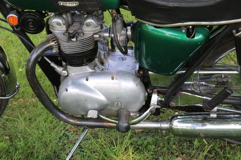 Triumph Trophy T100 SR 1966 Super Rare model, untouched and original