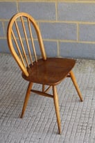 Vintage Mid Century Retro Ercol Windsor Kitchen Dining Stick Back Chair