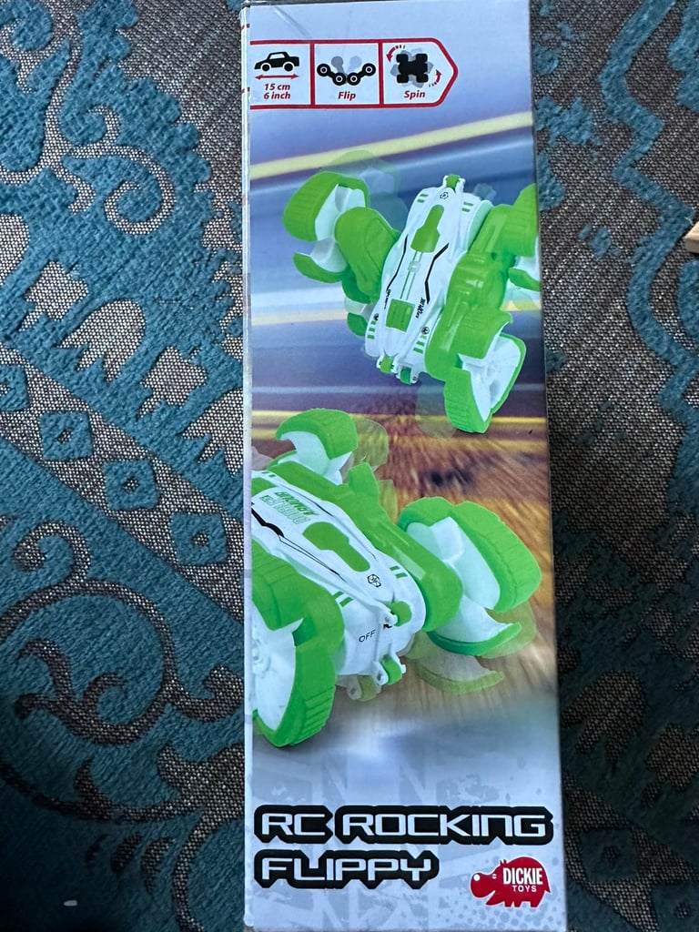 NEW Dickie Toys Rocking Flippy, Car, Rotation. Speed up to 8 km/h