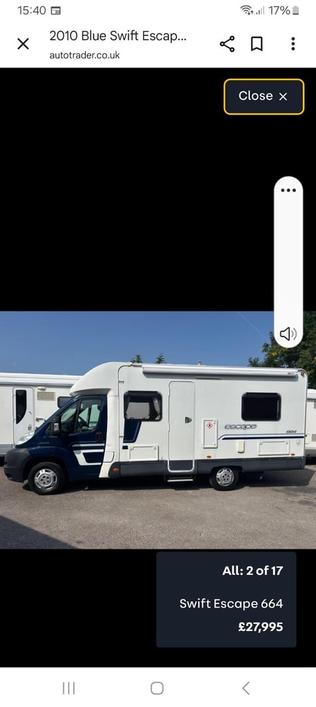 Wanted motorhome