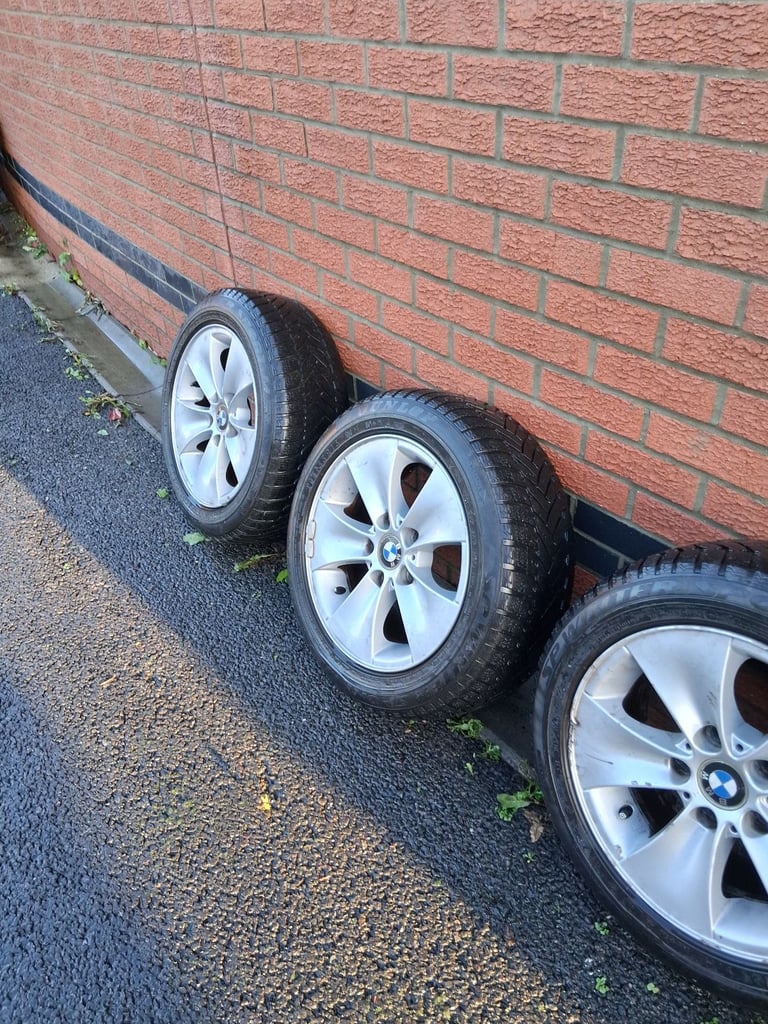 Set of 4 bmw wheels tyers. £200.00 