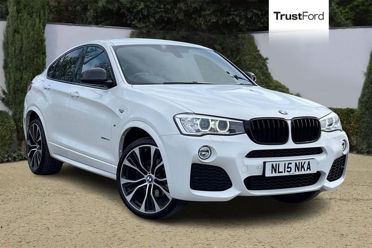 image for 2015 BMW X4 xDrive30d M Sport 5dr Step Auto ** M Sport Plus Package - Nevada Leather Bl Estate Di...