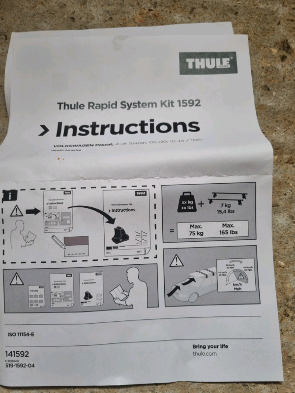 thule legs for thule roof bars