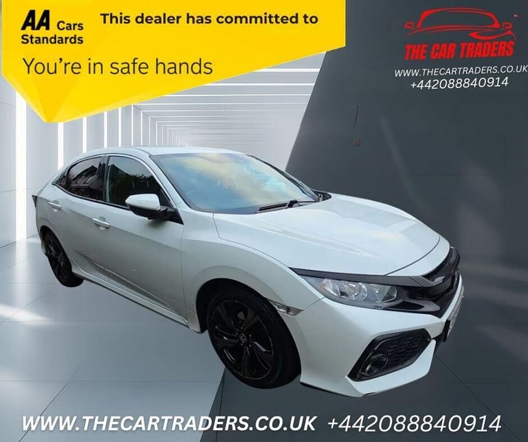2019 Honda Civic 1.0 VTEC Turbo SR Hatchback 5dr Petrol CVT Euro 6 (s/s) (126 ps) Hatchback Petro...