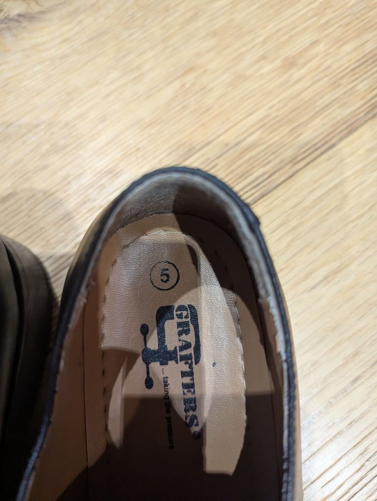 Air cadet parade shoes girls size 5