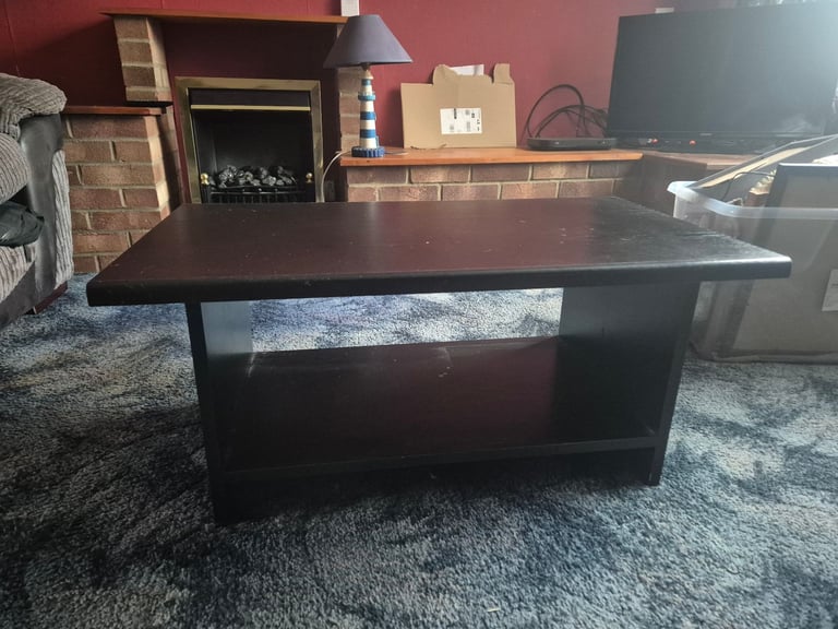 image for Black coffee table