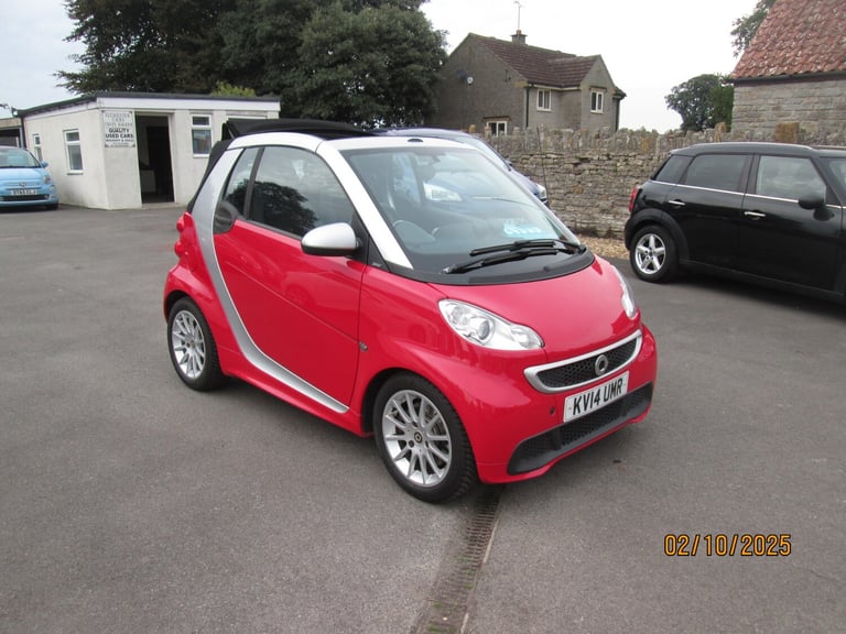 2014 smart fortwo Passion mhd 2dr Softouch Auto [2010] CONVERTIBLE Petrol Automatic
