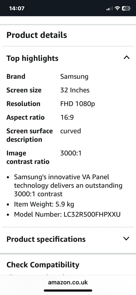 32 inch curved gaming monitor 