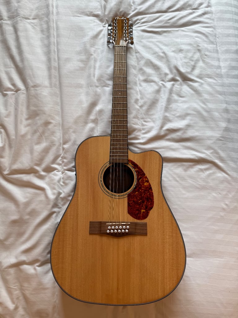 image for Fender CD-140SCE-12 Dreadnought 12-String Electro Acoustic, Natural