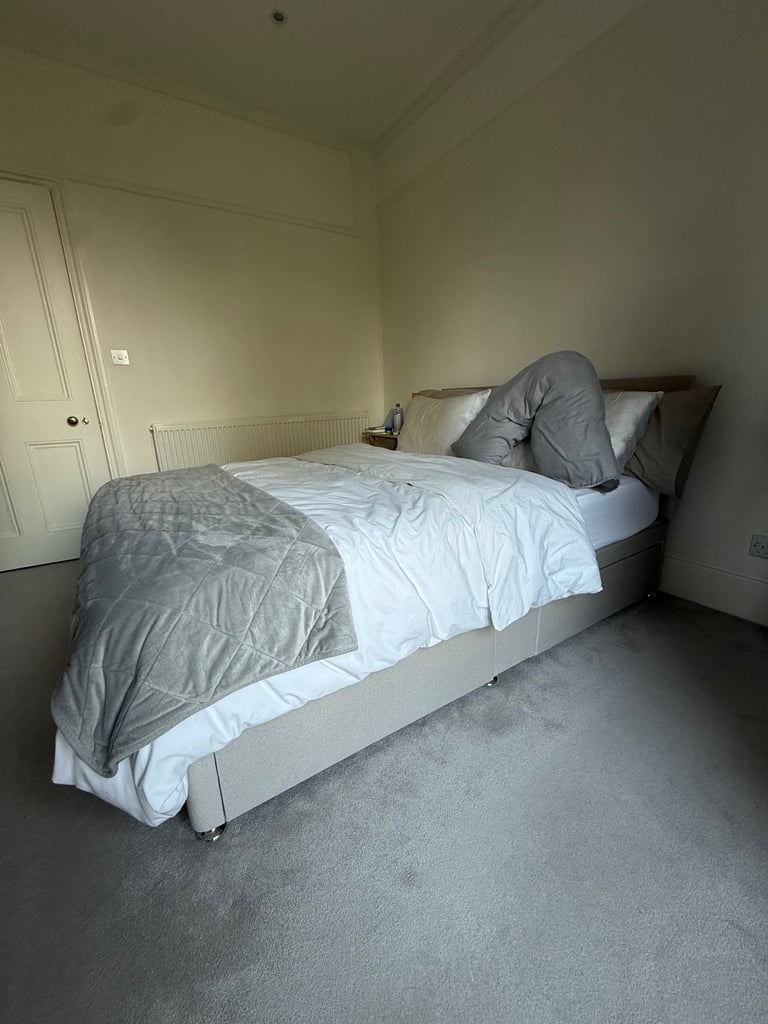 2 single beds can be joined to be king with mattress