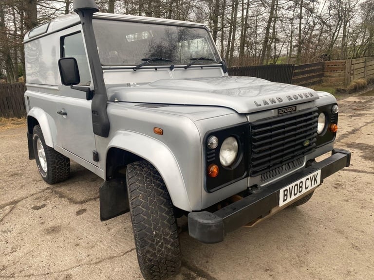 2008 Land Rover Defender 90 2.4 TDCi County Hard Top SUV 4WD SWB Euro 4 3dr PANEL VAN Diesel Manual