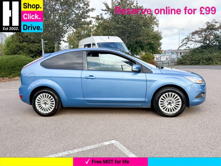 2009 Ford Focus 1.6 Titanium 3dr HATCHBACK PETROL Manual