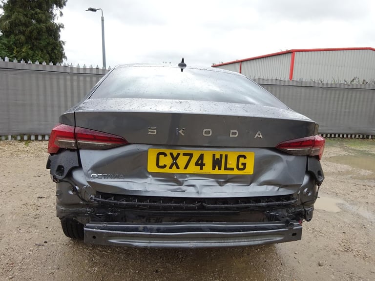 2024 74 REG SKODA OCTAVIA SE L TSI E-TEC AUTO DAMAGED REPAIRABLE SALVAGE