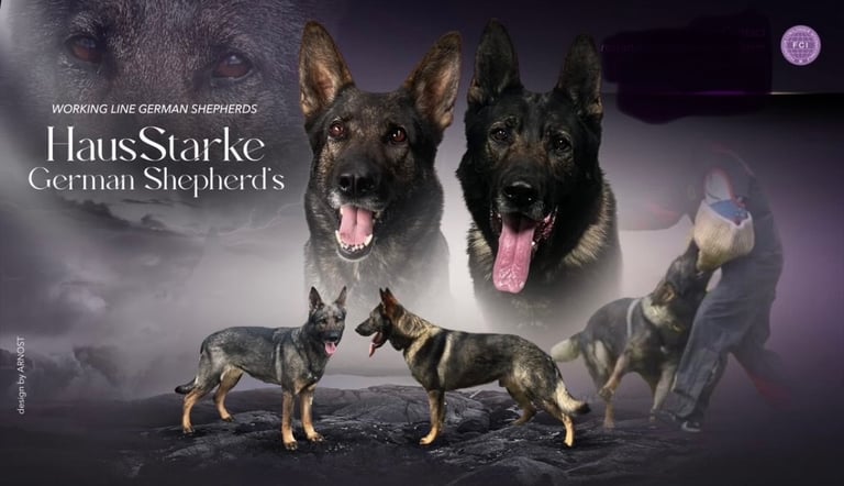 German Shepherd Puppies (Working Line)