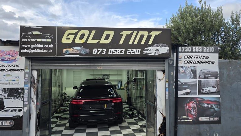 Gold Tints -  Car Window Tinting and Car Wrapping