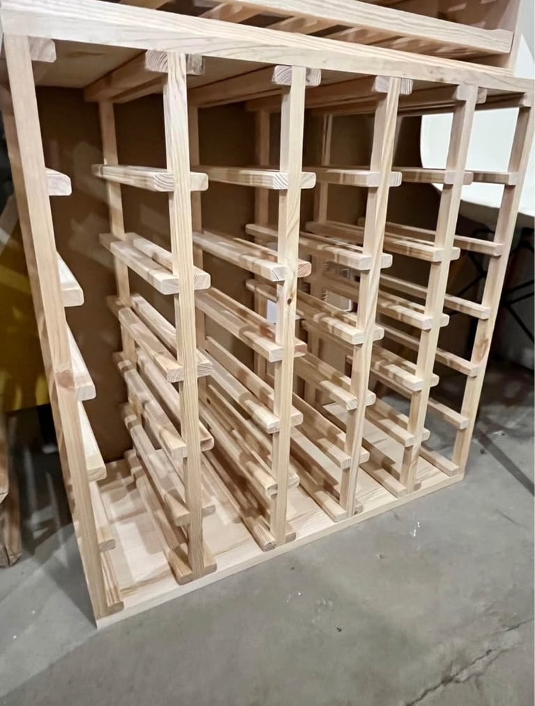 Caverack modular wine storage system 3 x units